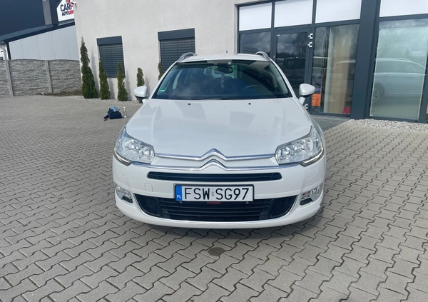 Citroen C5 cena 36500 przebieg: 244000, rok produkcji 2015 z Świebodzin małe 154